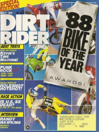 DIRT RIDER 1988 MAY -